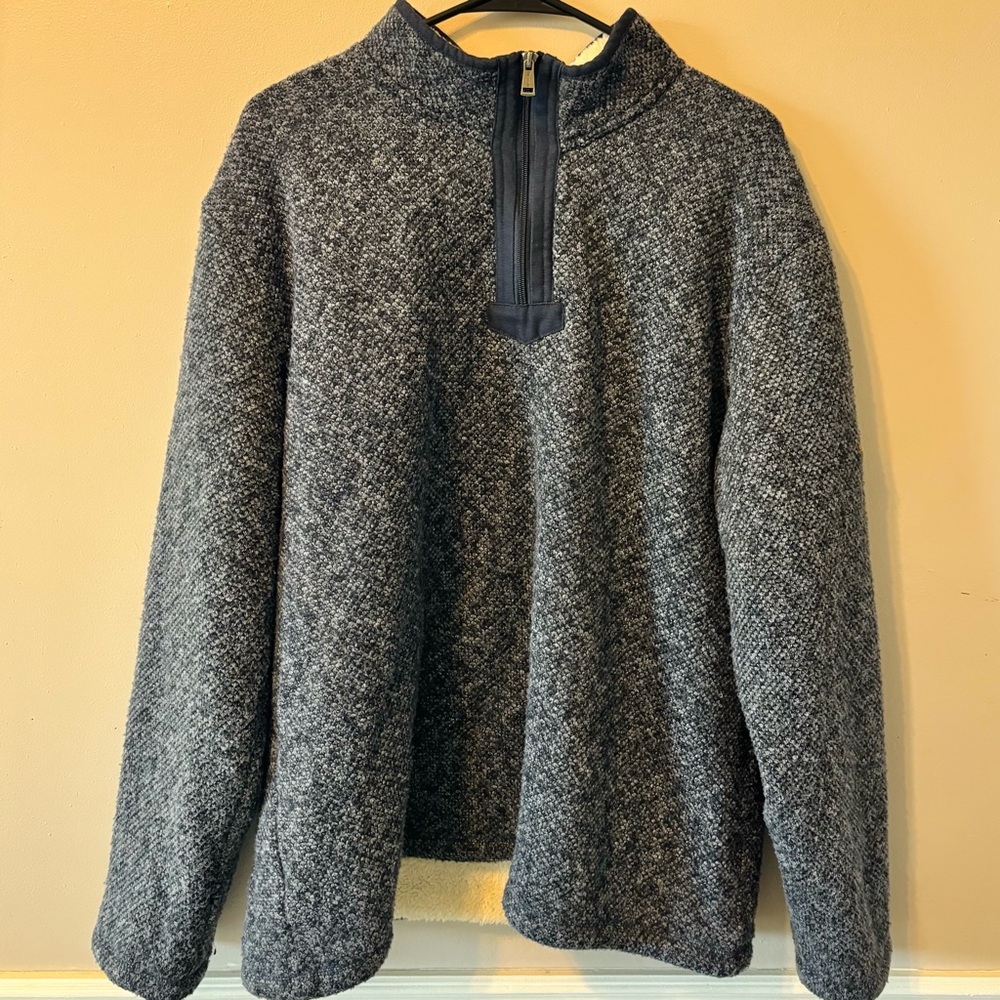 💸📉 Orvis Men's Quarter Zip Sweater